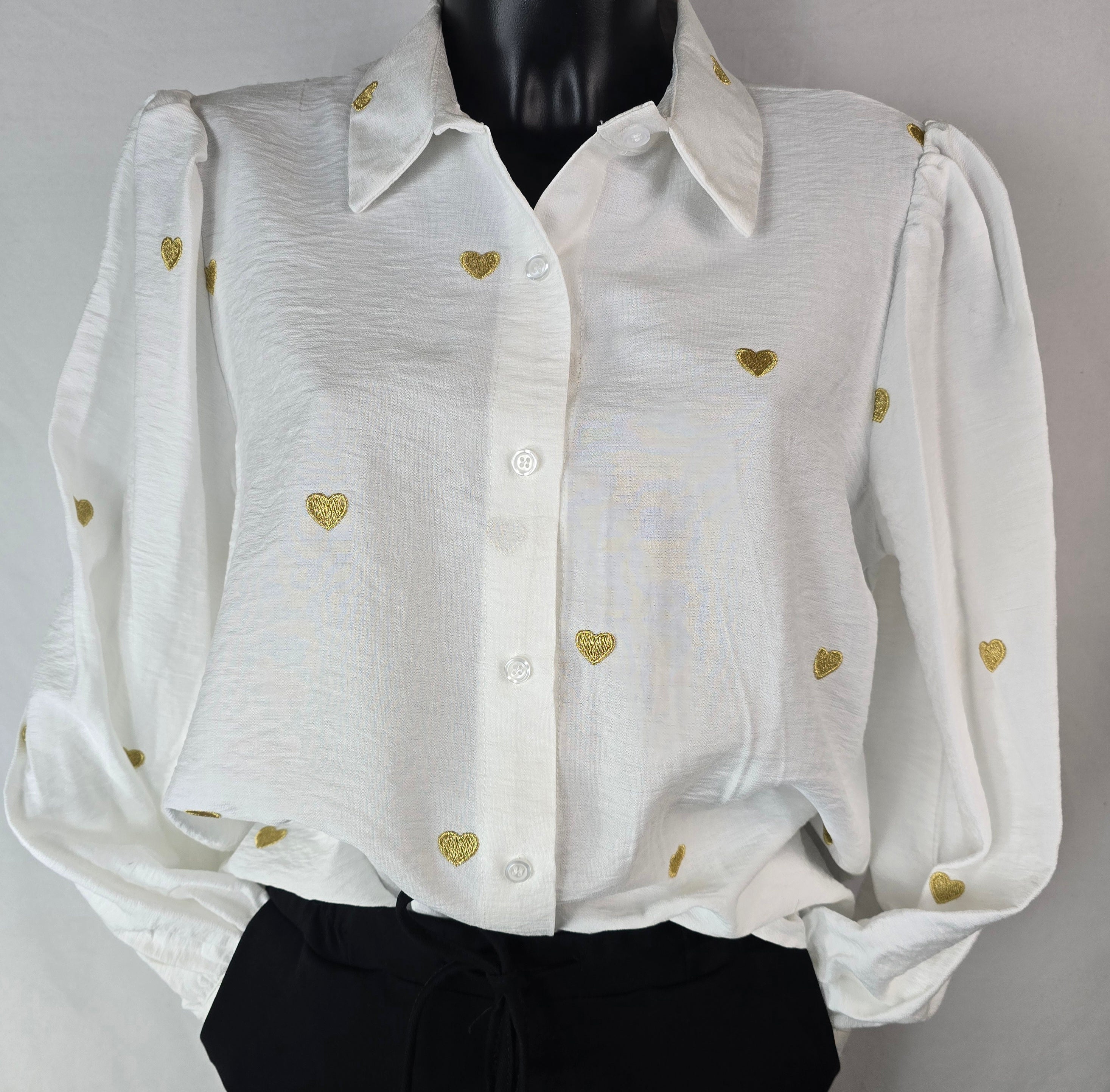 Blouse Gouden Hartjes