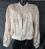 Bomber jack met borduursel