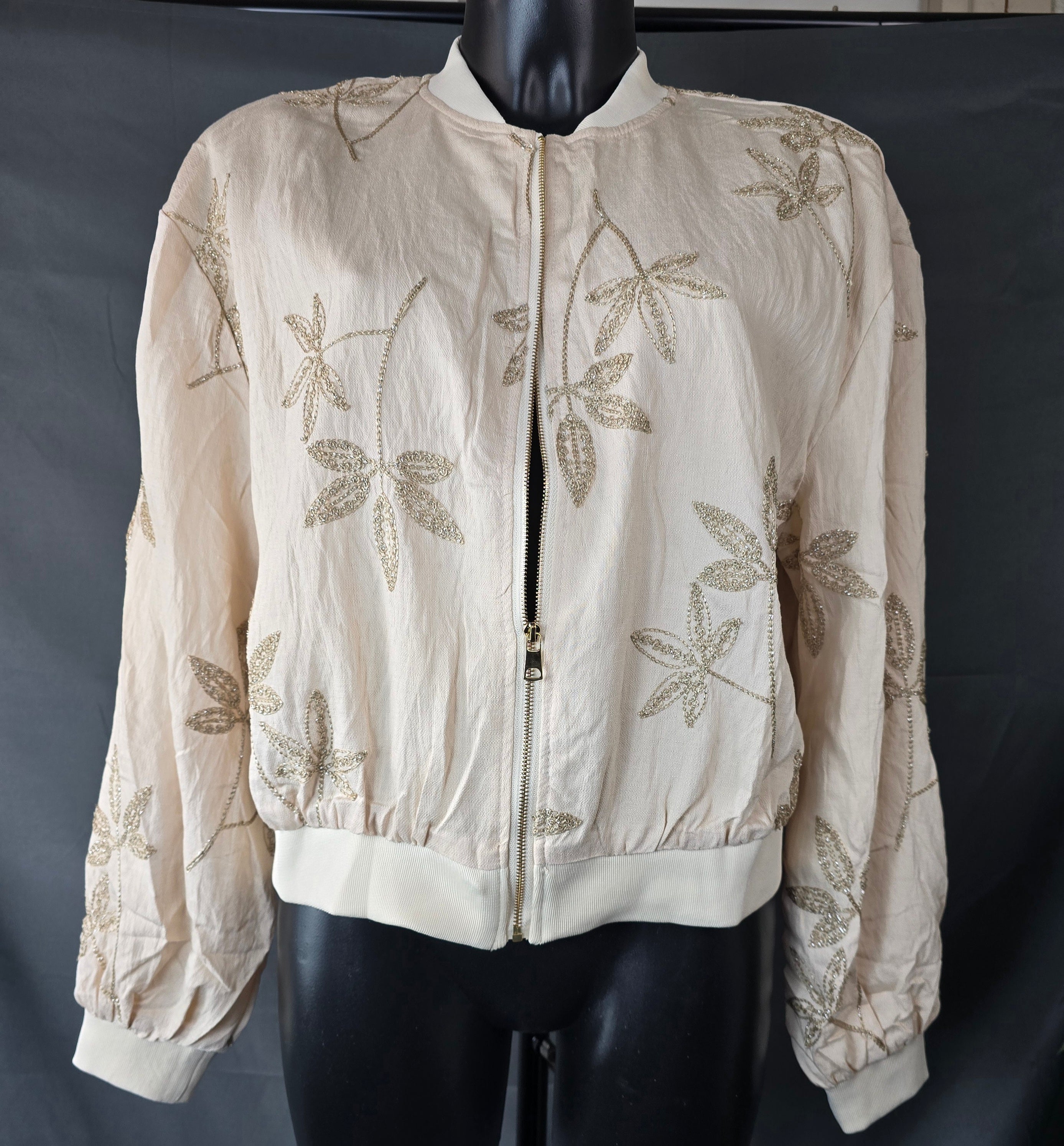 Bomber jack met borduursel