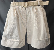 Korte broek met borduursel