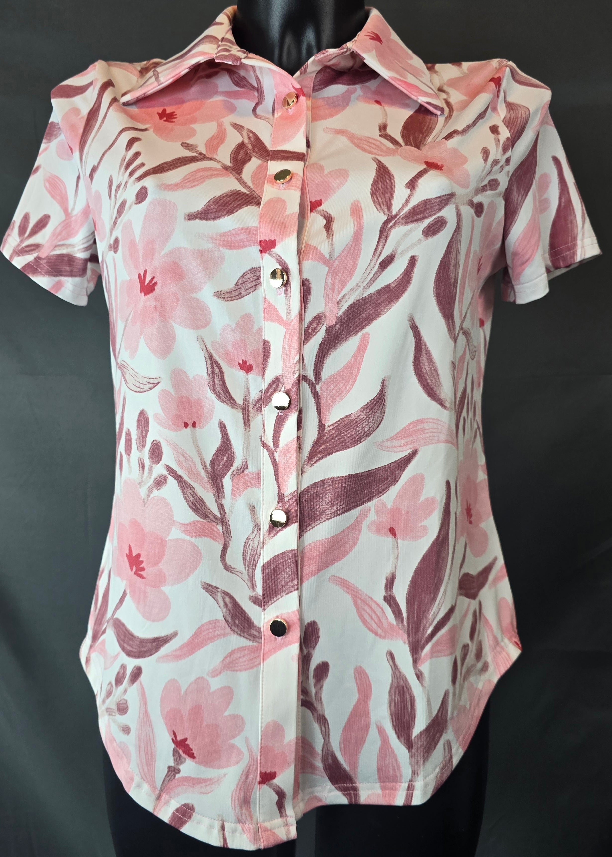 Blouse korte mouw