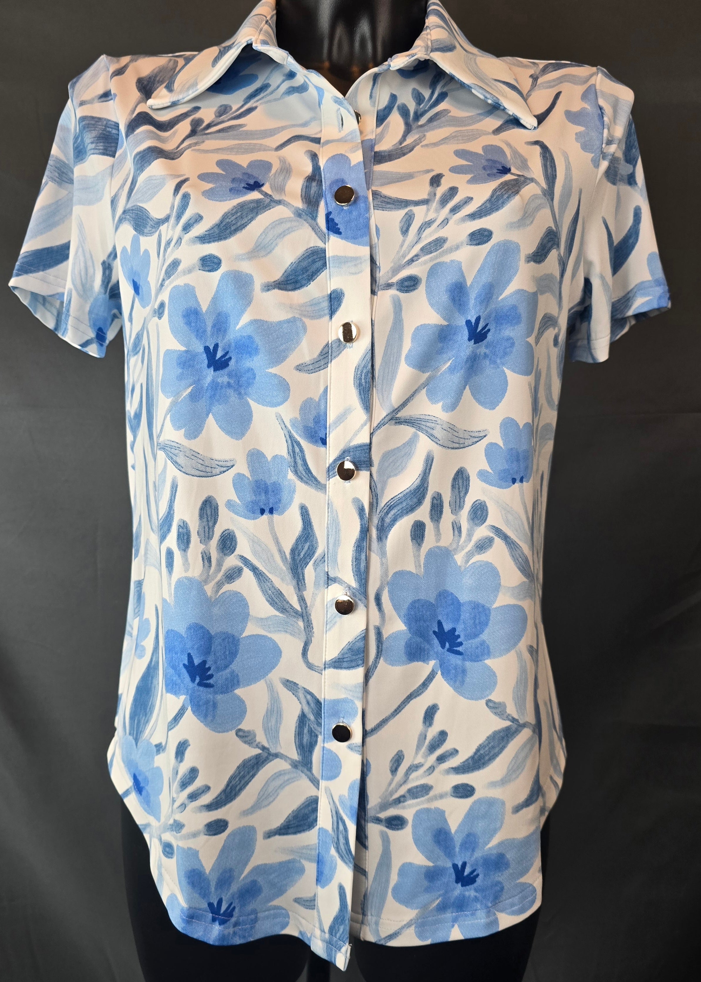 Blouse korte mouw