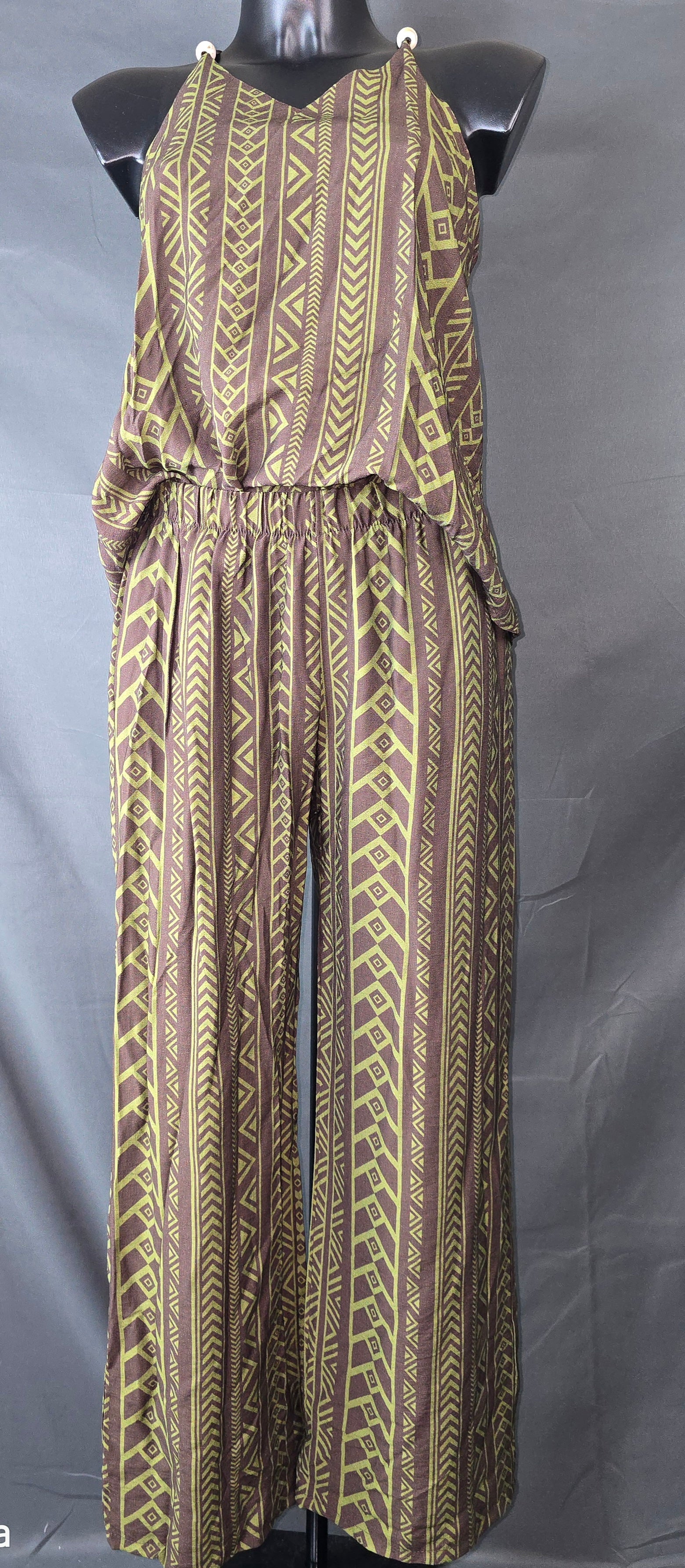 Top met Geometrische print