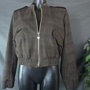 bomber jas ruit