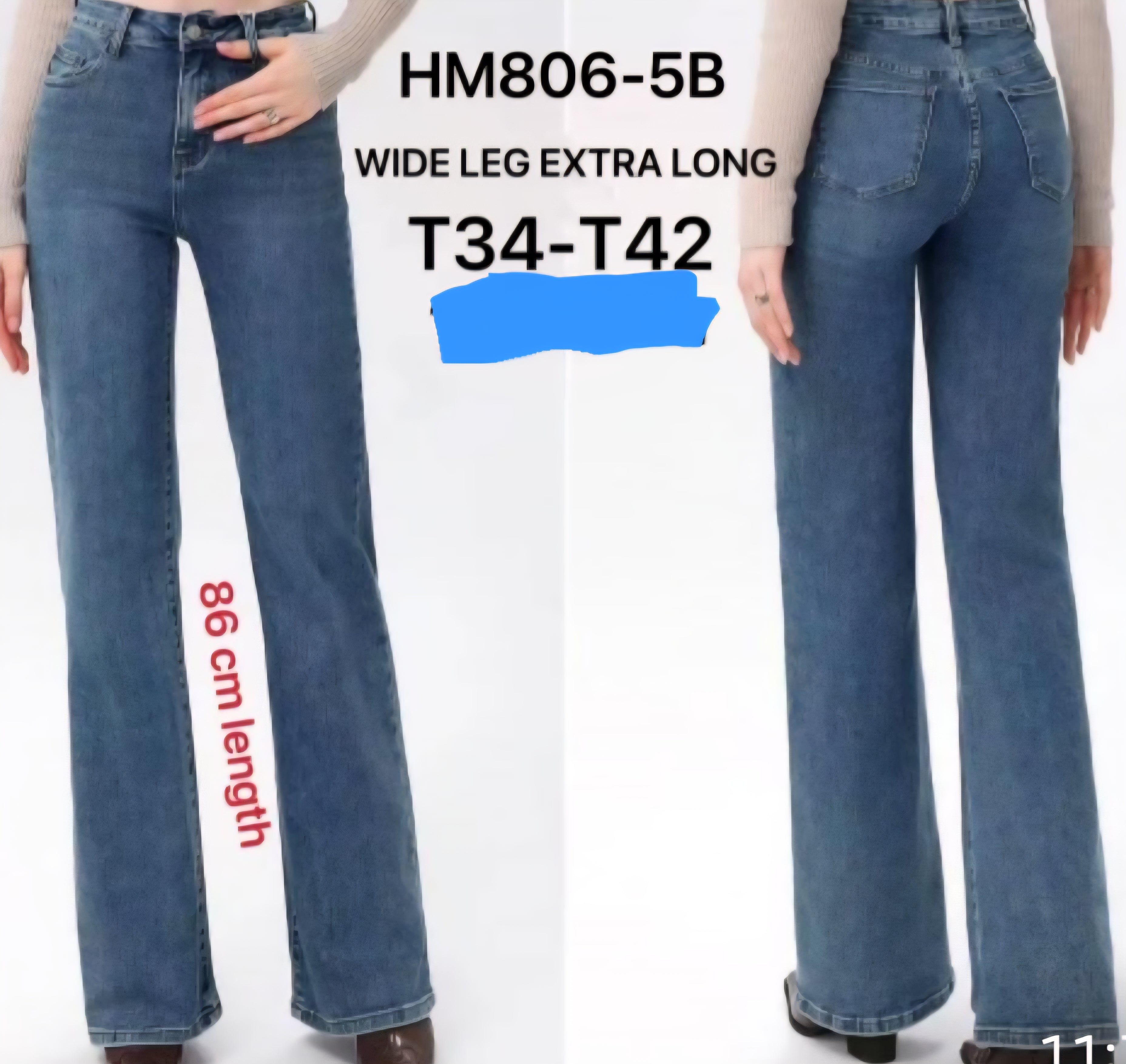 Goodies Spijkerbroek ( extra lang )